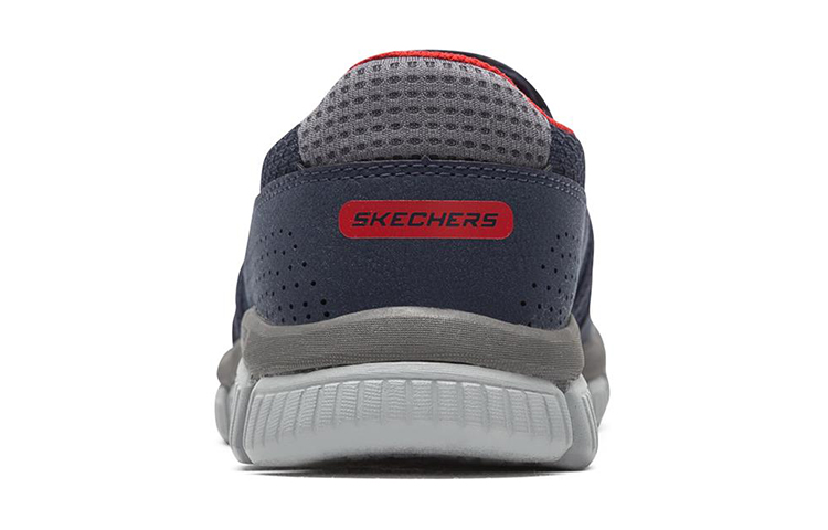 Shop (Youth) Skechers Skech Flex 2.0 Slip-On 'Grey Red' 97630L-NVRD