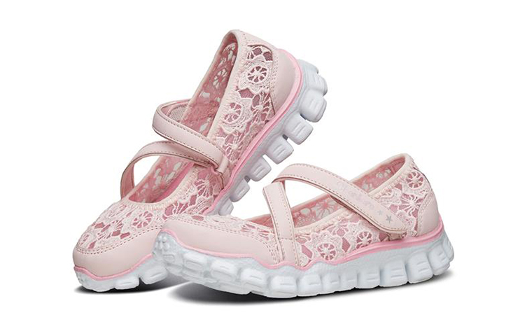 Lookbook (Youth) Skechers Skech Flex 2 'Light Pink Mary Jane' 996461L-LTPK