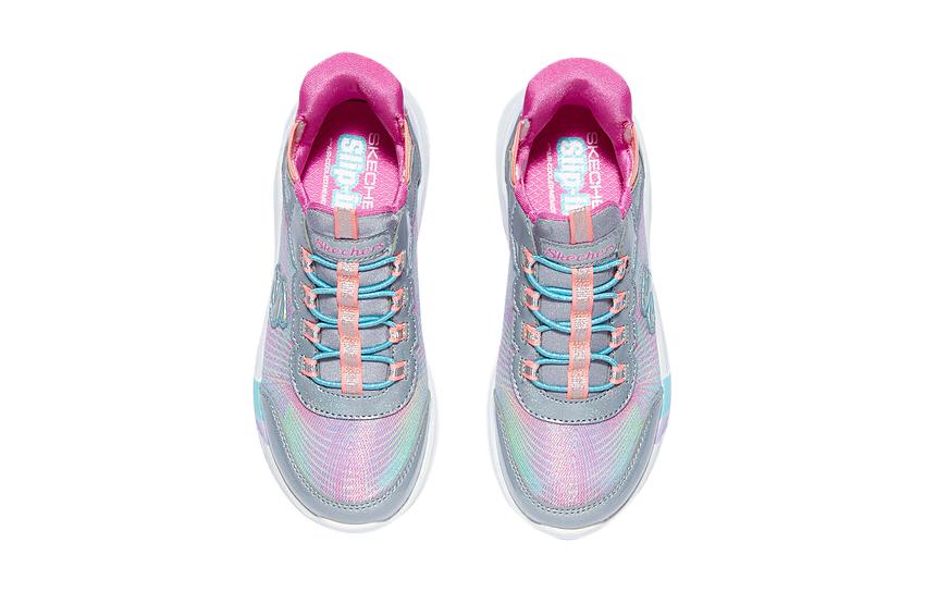 Lookbook (JR) Skechers Slip-Ins Dreamy Lites Kleurrijk Prisma ''Grijs'' 303514L-GYMT