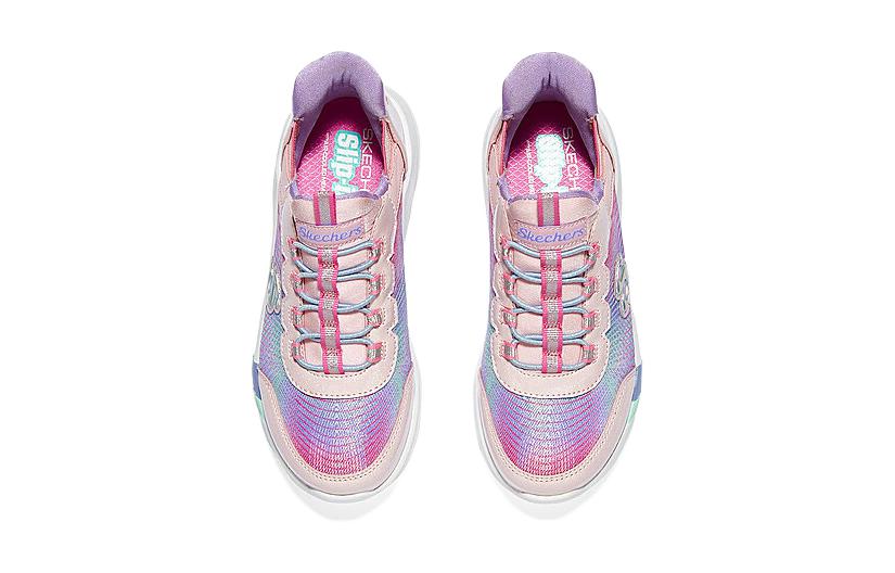 Shop (JR) Skechers Slip-Ins Dreamy Lites Prism Warna-warni 'Merah Jambu' 303514L-LPMT