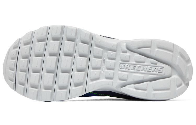 Details for (JR) Skechers Slip-ins Razor Flex Air Sneaker 'Hitam Biru Hijau' 403841L-NVLM