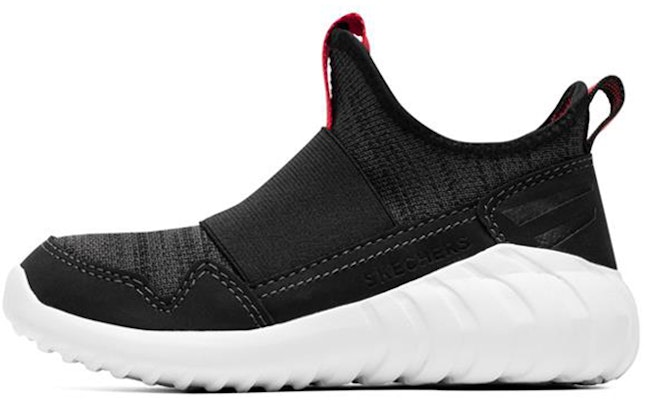 (Youth) Skechers Slip-On 'Black White' 97691L-BLK Buy (Youth) Skechers Slip-On 'Black White' 97691L-BLK