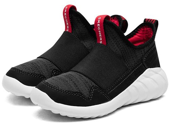 (Youth) Skechers Slip-On 'Black White' 97691L-BLK Lookbook (Youth) Skechers Slip-On 'Black White' 97691L-BLK