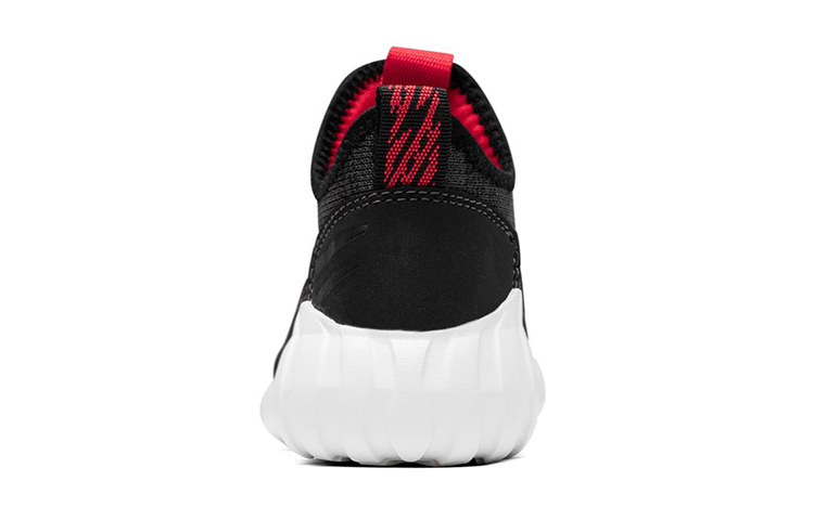 Shop (Youth) Skechers Slip-On 'Black White' 97691L-BLK