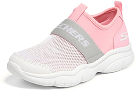 (JR) Skechers Slip-On 'Putih Merah Jambu' 303200L-WHPK Lookbook (JR) Skechers Slip-On 'Putih Merah Jambu' 303200L-WHPK