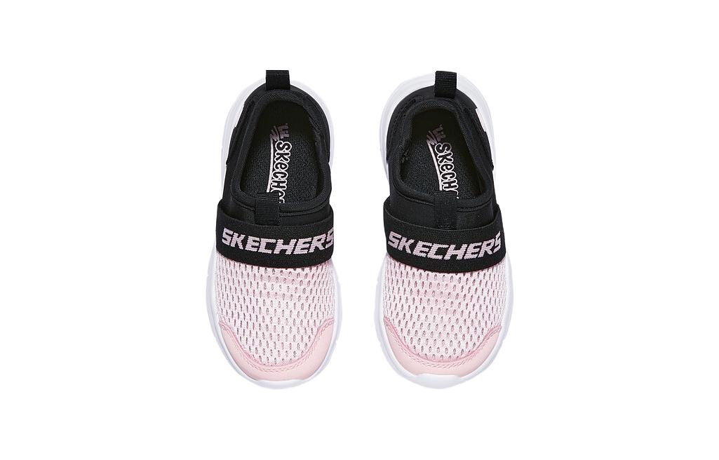 Lookbook (JR) Skechers Slip-On Sepatu Nyaman 'Pink Black' 302579N-BKPK