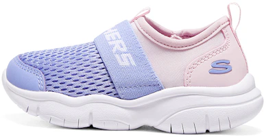 (Youth) Skechers Slip-On Comfy Shoes 'Purple Pink' 302579N-PKLV (Youth) Skechers Slip-On Comfy Shoes 'Purple Pink' 302579N-PKLV
