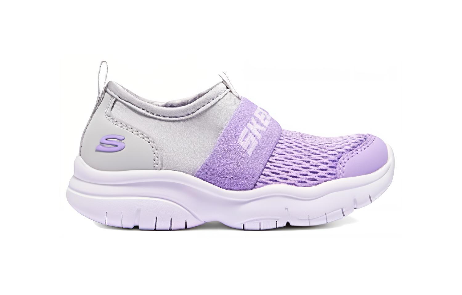 Order (JR) Skechers Slip-On Bequeme Schuhe ''Lila Silber'' 302579N-GYLV
