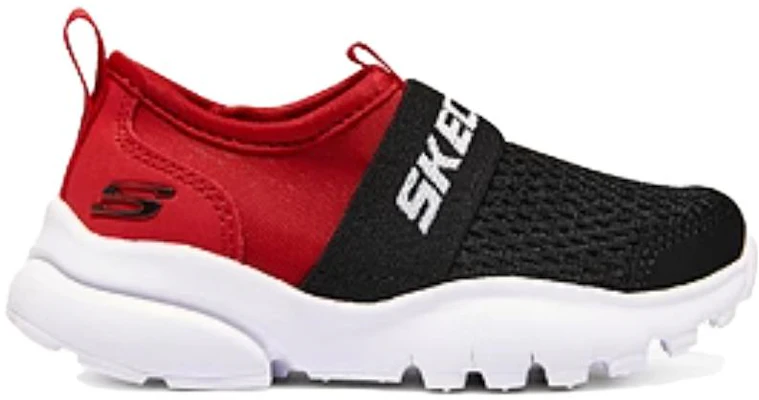 (JR) Skechers Zapatillas Deportivas Sin Cordones 'Negro Rojo' 405215N-BKRD Order (JR) Skechers Zapatillas Deportivas Sin Cordones 'Negro Rojo' 405215N-BKRD