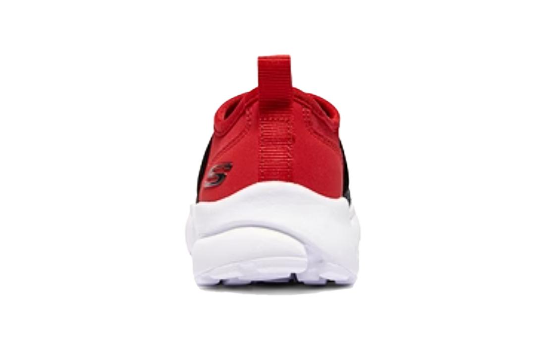 Shop (JR) Skechers Zapatillas Deportivas Sin Cordones 'Negro Rojo' 405215N-BKRD