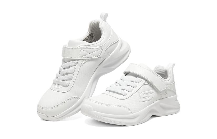 Lookbook (JR) Chaussures Skechers Sans Lacets ''Blanc'' 302629L-WHT
