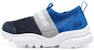 (Youth) Skechers Slip-On Sport Shoes 'Black Grey Blue' 405215N-NVBL
