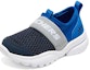 Lookbook (Youth) Skechers Slip-On Sport Shoes 'Black Grey Blue' 405215N-NVBL