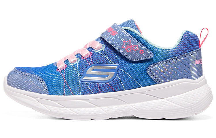 (Youth) Skechers Snap Sprints 'Blue Multi' 303518L-BLMT