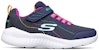 (JR) Skechers Kasut Sukan 'Biru Pink' 302453L-NVPK