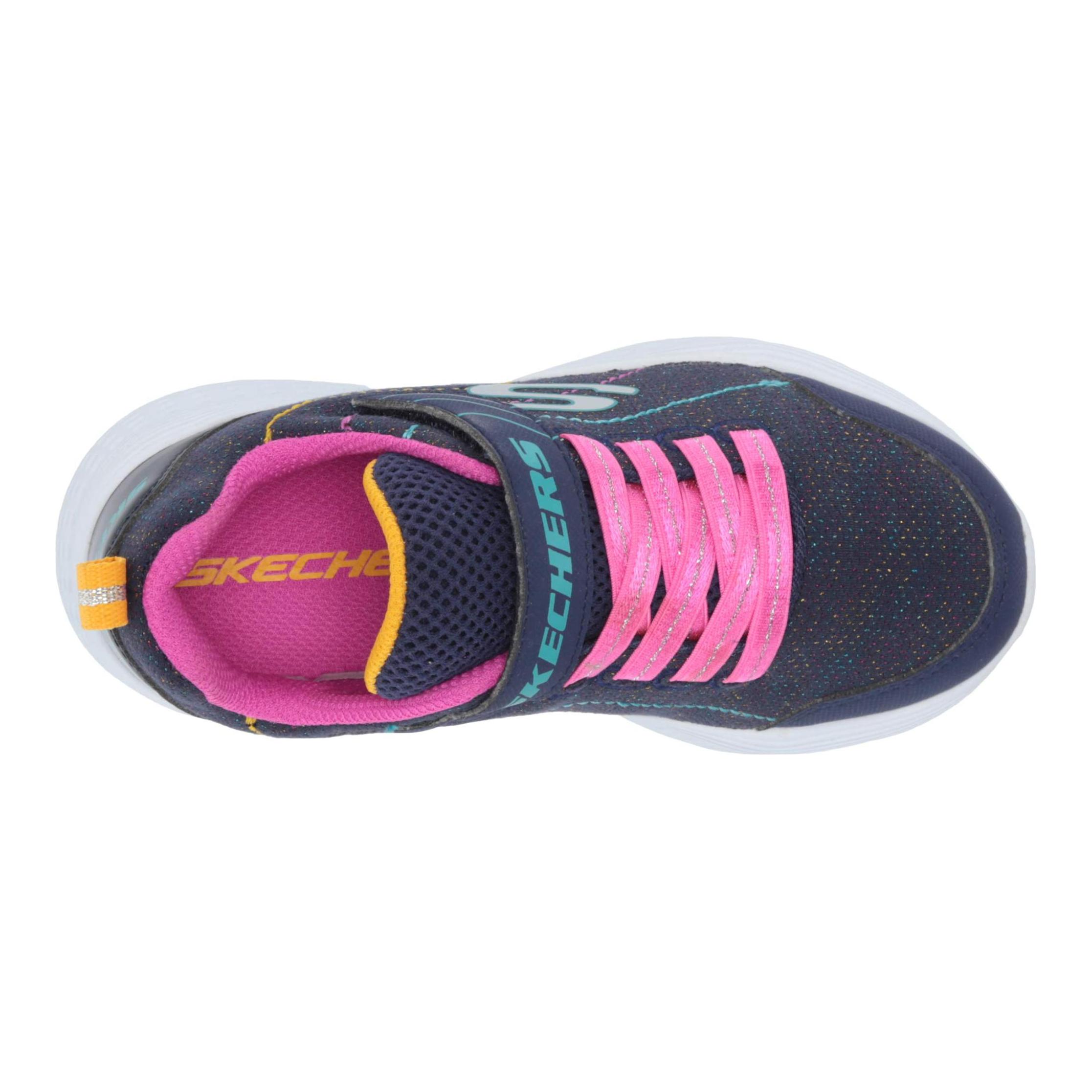 Lookbook (Youth) Skechers Sneaker 'Blue Pink' 302453L-NVPK