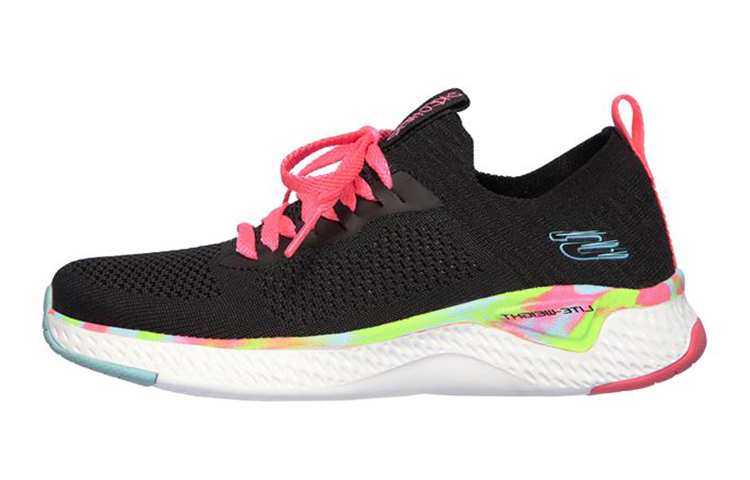 (Youth) Skechers Solar Fuse 'Black Color-Block' 302040L-BKMT