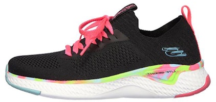 (Youth) Skechers Solar Fuse 'Black Color-Block' 302040L-BKMT (Youth) Skechers Solar Fuse 'Black Color-Block' 302040L-BKMT