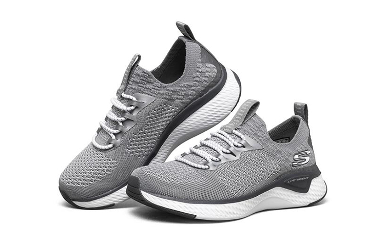 Lookbook (JR) Skechers Solar Fuse ''Grijs'' 400022L-GYCC