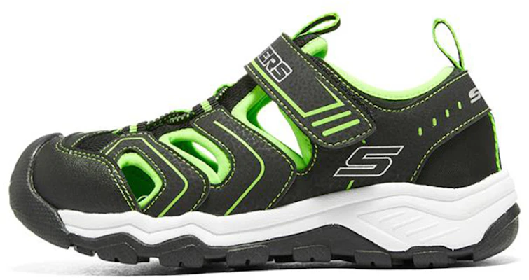 大童 Skechers Solar Quest 運動休閒涼鞋 黑綠 Buy 大童 Skechers Solar Quest 運動休閒涼鞋 黑綠