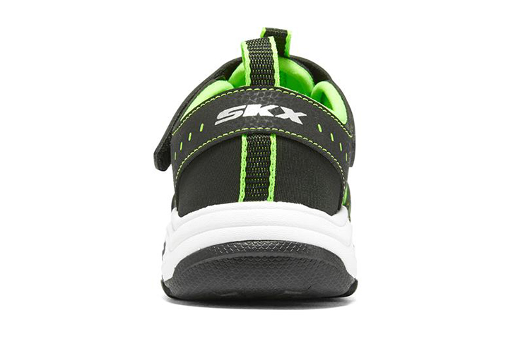 Shop 大童 Skechers Solar Quest 運動休閒涼鞋 黑綠