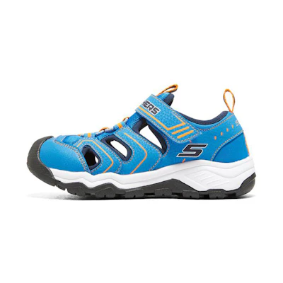 (Youth) Skechers Solar Quest Sandal 'Blue Orange'
