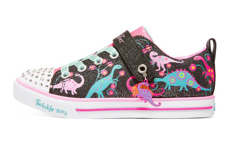 (Youth) Skechers Sparkle Lite 'Black Multicolor' Kid's Low Top 314764L-BKMT