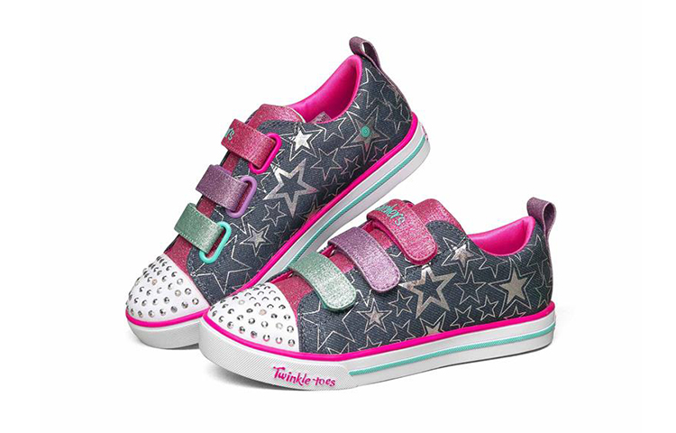 Lookbook (Youth) Skechers Sparkle Lite 'Black Pink' 314036L-DMLT