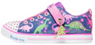 Buy (Youth) Skechers Sparkle Lite 'Blue Colorblock' 314764L-NVMT
