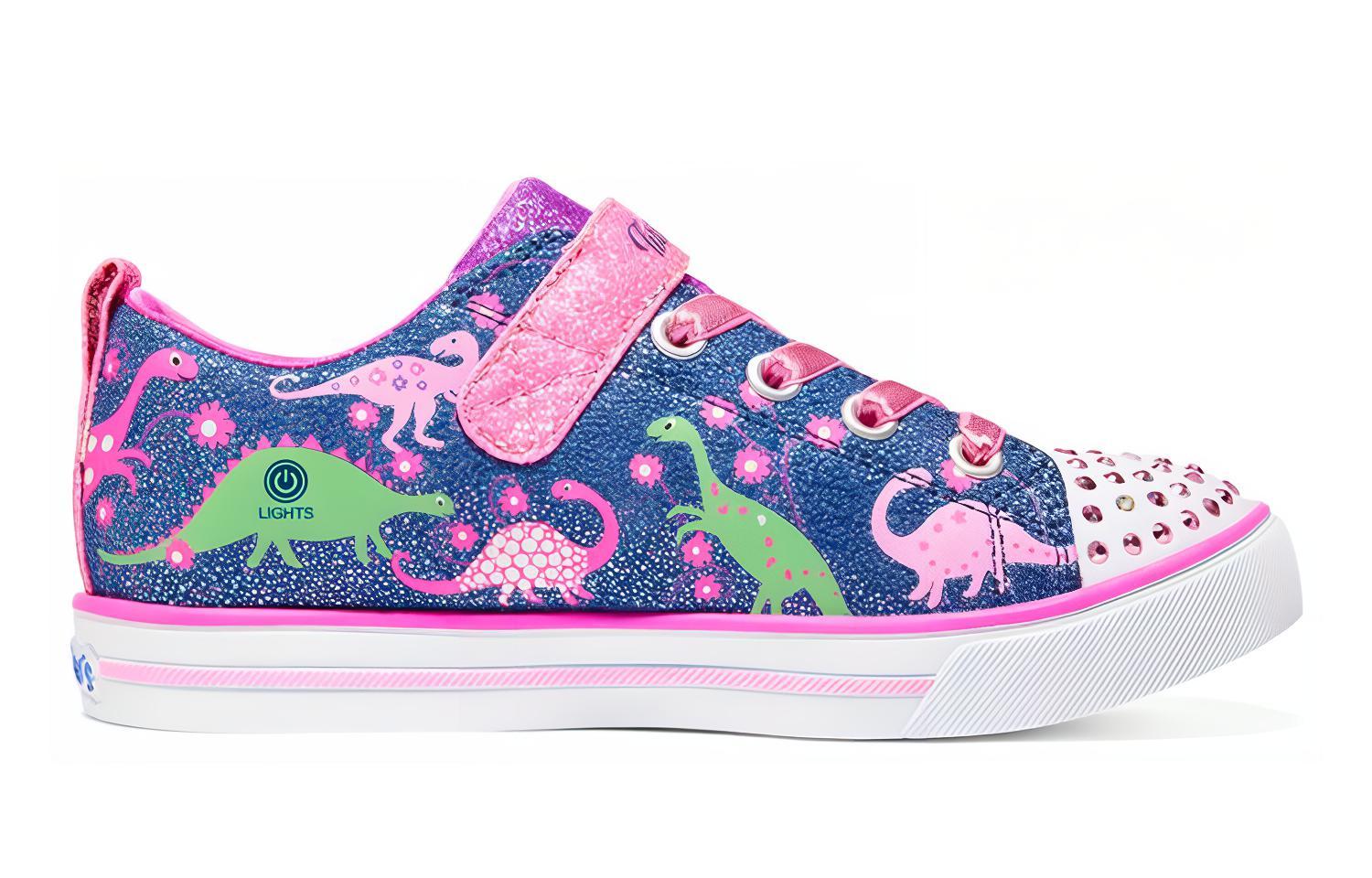 Order (Youth) Skechers Sparkle Lite 'Blue Colorblock' 314764L-NVMT