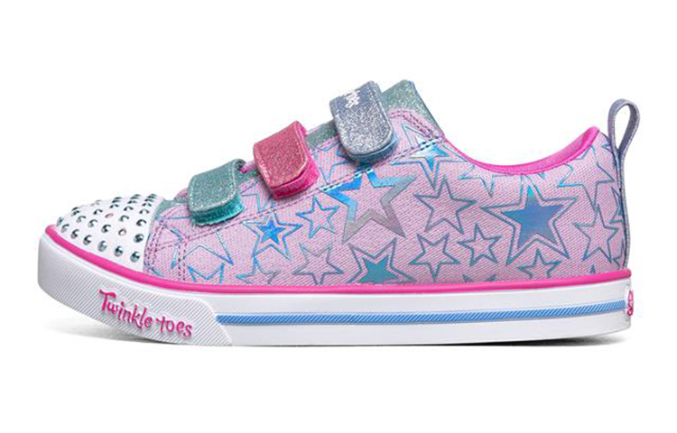(Youth) Skechers Sparkle Lite 'Blue Pink' 314036L-LVMT