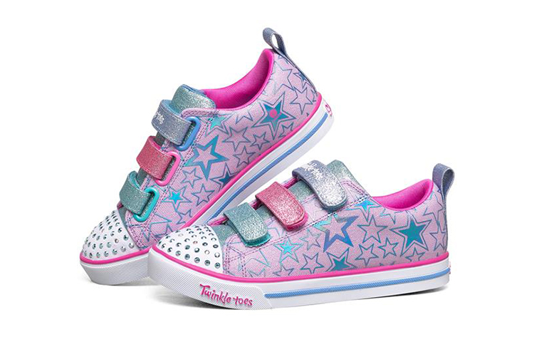 Lookbook (Youth) Skechers Sparkle Lite 'Blue Pink' 314036L-LVMT