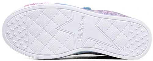 Purchase 大童 Skechers Sparkle Lite 閃燈 低幫 兒童板鞋 藍粉