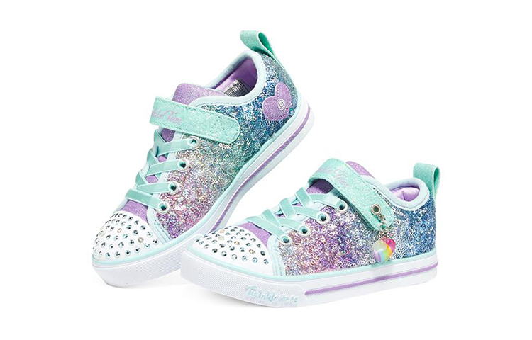 Lookbook (Youth) Skechers Sparkle Lite 'Blue White' 314765L-LBMT