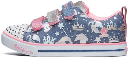 (Youth) Skechers Sparkle Lite 'Light Blue' 20274L-LBMT (Youth) Skechers Sparkle Lite 'Light Blue' 20274L-LBMT