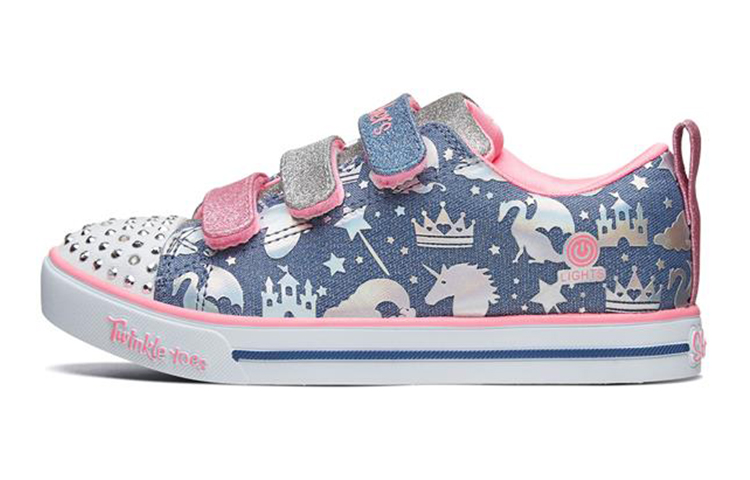 (Youth) Skechers Sparkle Lite 'Light Blue' 20274L-LBMT