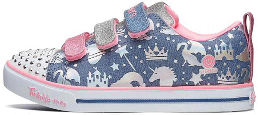 (Youth) Skechers Sparkle Lite 'Light Blue' 20274L-LBMT Buy (Youth) Skechers Sparkle Lite 'Light Blue' 20274L-LBMT