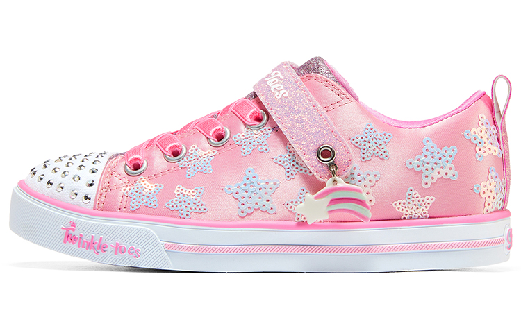 (Youth) Skechers Sparkle Lite 'Pink White' 314772L-LPMT