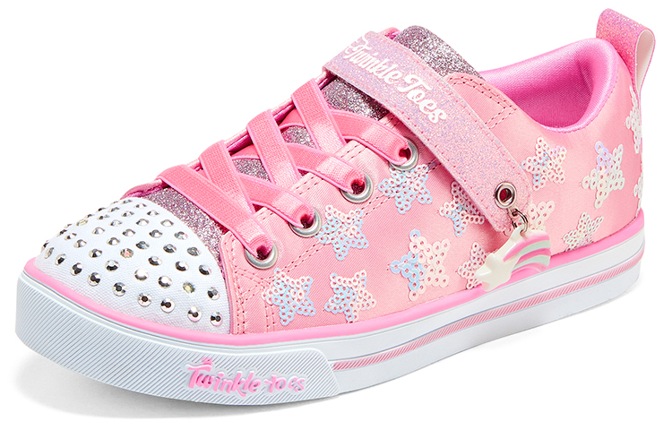 Lookbook (Youth) Skechers Sparkle Lite 'Pink White' 314772L-LPMT