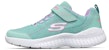 (Youth) Skechers Sport Casual 'Light Green Purple' 302453L-AQPR