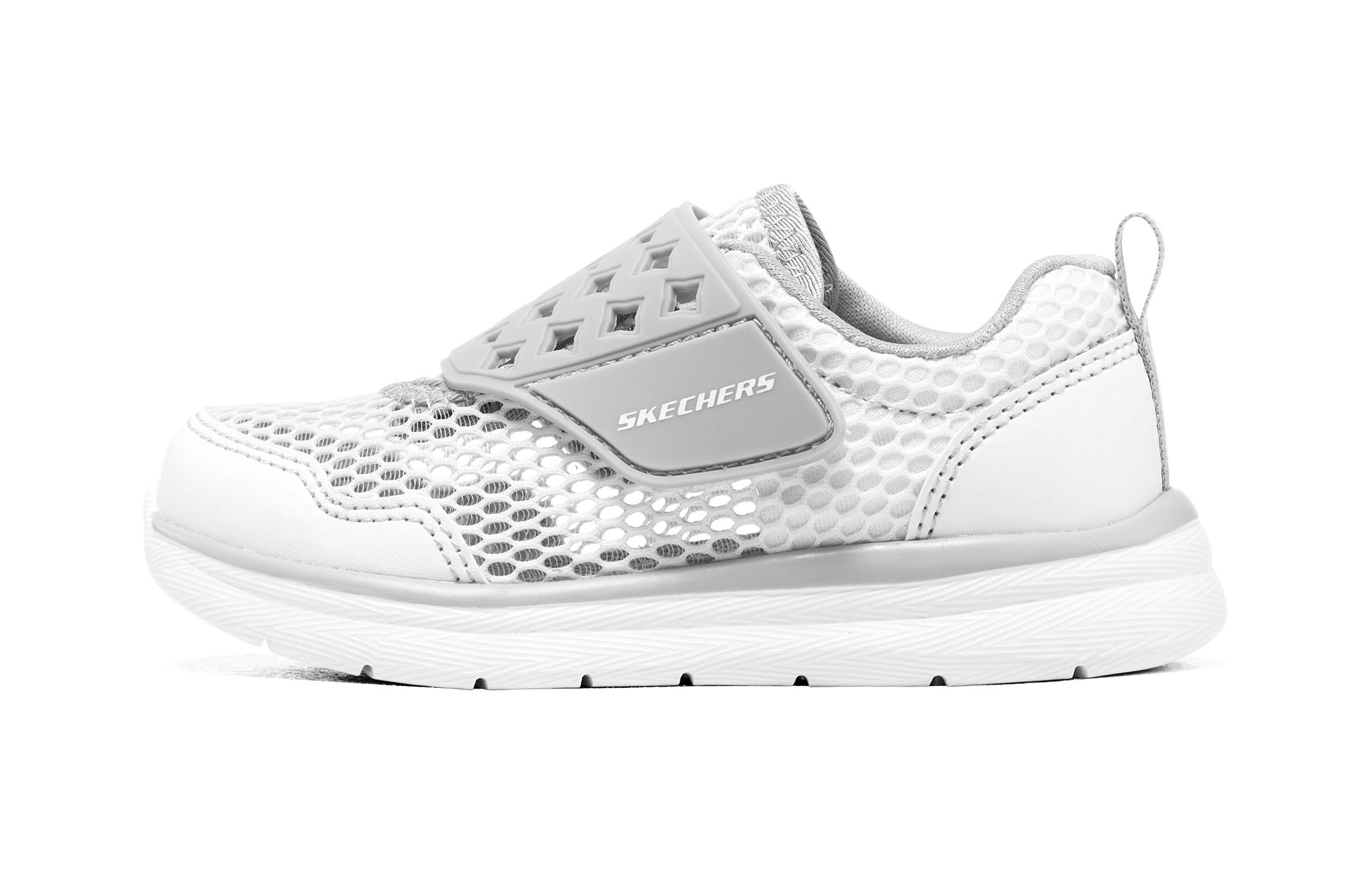 (Youth) Skechers Sport Casual Shoes 'White Grey' 415014N-WGY