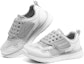 Shop (Youth) Skechers Sport Casual Shoes 'White Grey' 415014N-WGY
