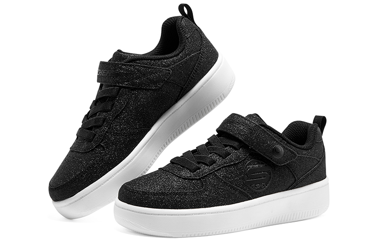 Shop (Youth) Skechers Sport Court 92 'Black' 310102L-BLK