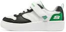 Buy 大童 Skechers Sport Court 92 休閒 低幫 兒童板鞋 黑綠
