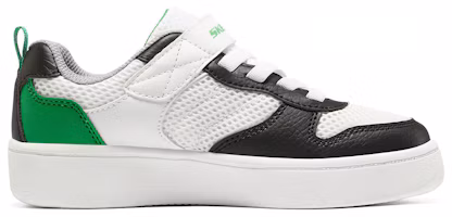Order 大童 Skechers Sport Court 92 休閒 低幫 兒童板鞋 黑綠