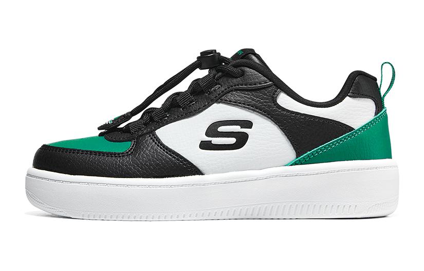 Buy (JR) Skechers Sport Court 92 ''Schwarz Grün Weiß'' 405232L-BKGR