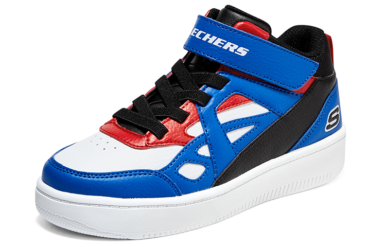 Lookbook (Youth) Skechers Sport Court 92 'Blue White' 405231L-BLRD