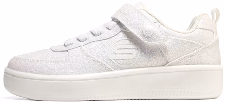 (Youth) Skechers Sport Court 92 'White' 310102L-WHT (Youth) Skechers Sport Court 92 'White' 310102L-WHT