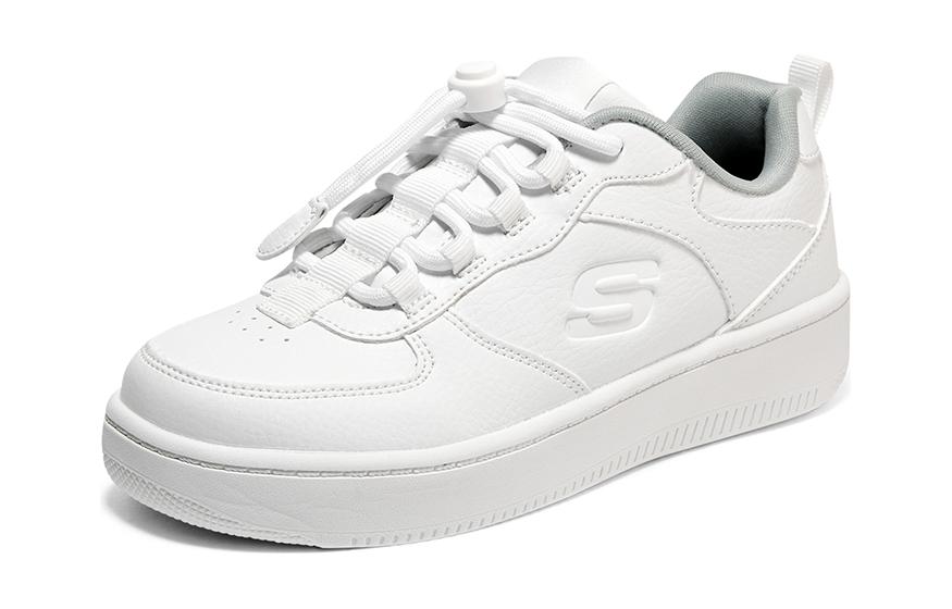 Lookbook (JR) Skechers Sport Court 92 ''Blanc'' 405232L-WHT