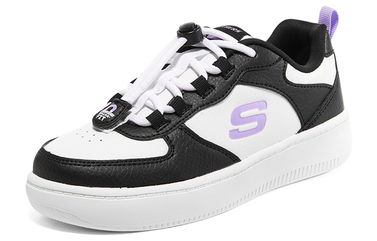 Lookbook (JR) Skechers Sport Court 92 ''Weiß Schwarz'' 319499L-BKWL